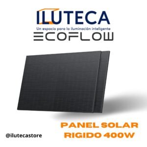 ECOFLOW PANEL SOLAR RÍGIDO 400W X 2 UNIDADES