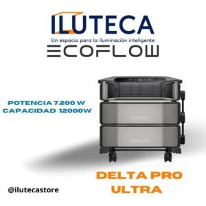 ECOFLOW DELTA PRO ULTRA (INVERSOR + 2 BATERÍAS)